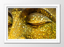 Cuadro enmarcado blanco buda oriental, relajacion, relax, dorado ,meditacion ,zen
