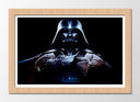 Cuadro enmarcado natural Darth Vader Star Wars La Guerra de las Galaxias