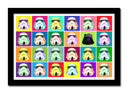 Cuadro enmarcado negro Ejército Darth Vader Star Wars La Guerra de las Galaxias
