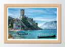 Cuadro enmarcado natural Paisaje Naturaleza Lago Garda Malcesine Italia