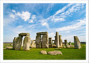 Lámina Paisaje Stonehenge, Inglaterra