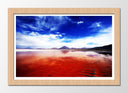 Cuadro enmarcado natural Paisaje Naturaleza Lago Laguna Colorada