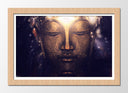Cuadro enmarcado natural buda oriental ,cara, relajacion, meditacion, zen