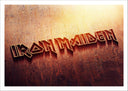 Lámina Iron Maiden Rock