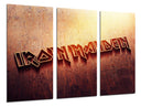 Tríptico Iron Maiden Rock