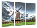 Tríptico molino vintage, campo, montaña