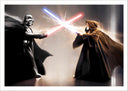 Lámina Darth Vader Vs Jedi Star Wars La Guerra de las Galaxias