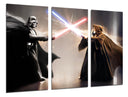 Tríptico Darth Vader Vs Jedi Star Wars La Guerra de las Galaxias