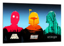 Cuadro Trilogía Star Wars La Guerra de las Galaxias