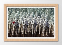 Cuadro enmarcado natural Stormtroopers Star Wars La Guerra de las Galaxias
