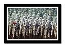 Cuadro enmarcado negro Stormtroopers Star Wars La Guerra de las Galaxias