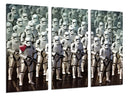 Tríptico Stormtroopers Star Wars La Guerra de las Galaxias