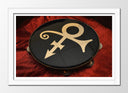 Cuadro enmarcado blanco Prince The Symbol