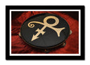 Cuadro enmarcado negro Prince The Symbol