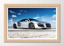 Cuadro enmarcado natural Coche Derportivo Audi R8