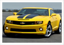 Lámina Coche Deportivo, Chevrolet Camaro