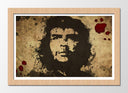 Cuadro enmarcado natural Che Guevara, revolucion, tonos ocres