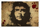 Lámina Che Guevara, revolucion, tonos ocres