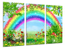 Tríptico Infantil Arcoiris