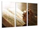 Tríptico biblia, oracion, jesucristo, rezar