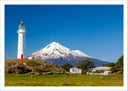 Lámina Paisaje de Faro en la Montaña Taranaki,naturaleza