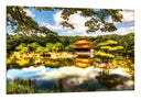 Cuadro Paisaje Naturaleza Lago Pagoda China