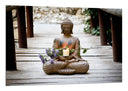 Cuadro buda orietal ,escultra ,relajacion, vela, meditacion ,zen