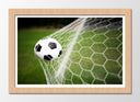 Cuadro enmarcado natural Futbol