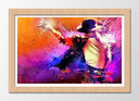Cuadro enmarcado natural Michael Jackson Pop