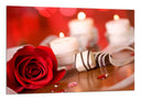 Cuadro oriental ,romantico ,amor, velas, chocolate ,relajacion