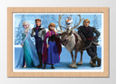 Cuadro enmarcado natural Infantil Disney Frozen, Elsa