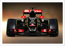 Lámina Formula 1, Lotus Renault, Grosjean