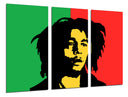 Tríptico Bob Marley Reaggie