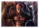 Lámina spiderman, venon, marvel, superheroe, villano