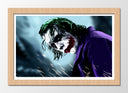 Cuadro enmarcado natural el joker, DC, villano