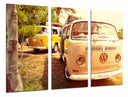 Tríptico Furgoneta Volkswagen Vitage, Hippie