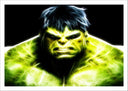 Lámina hulk, marvel, duperheroe, verde, neon
