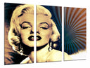 Tríptico Marilyn Monroe