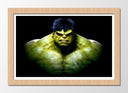 Cuadro enmarcado natural hulk, marvel, duperheroe, verde