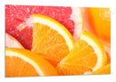 Cuadro rodajas de naranja y pomelo, citrico