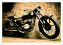 Lámina Moto Vintage, Harley Davidson