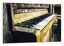 Cuadro Piano Antiguo Vintage