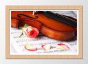 Cuadro enmarcado natural Violin Clásica