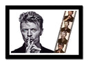 Cuadro enmarcado negro David Bowie Rock