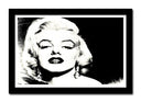 Cuadro enmarcado negro Marilyn Monroe