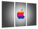Tríptico Logo apple