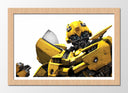 Cuadro enmarcado natural transformer, robot, coche, Bumblebee