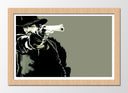 Cuadro enmarcado natural red dead redemption, pistolero, vaquero