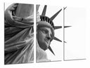 Tríptico estatua de la libertad, ciudad de new york