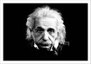 Lámina Albert Einstein, ciencia, astrofisico, blanco y negro